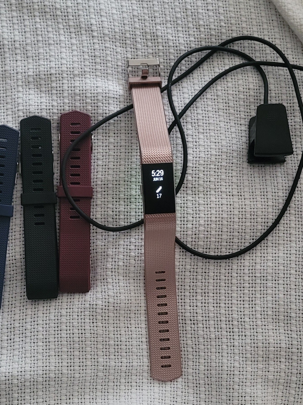 fitbit Charge 2 Fitness Tracker with Interchangeable Straps